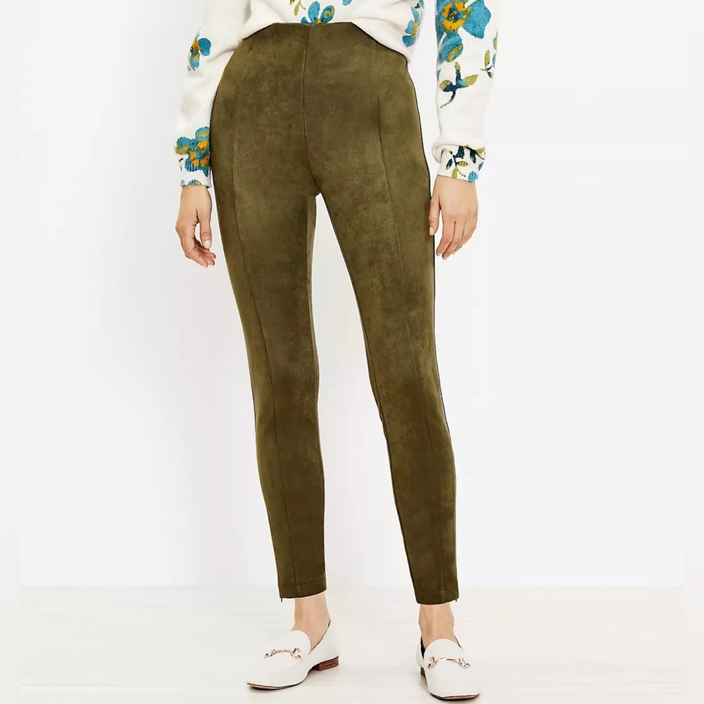 Guess Olive Green Suede Pants